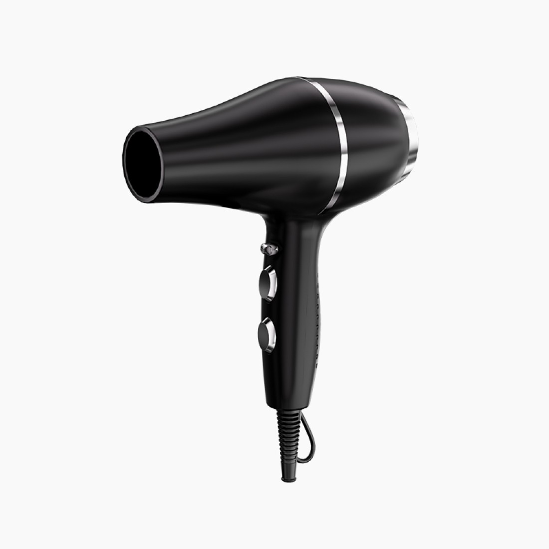 Low noise AC high power hair dryer
