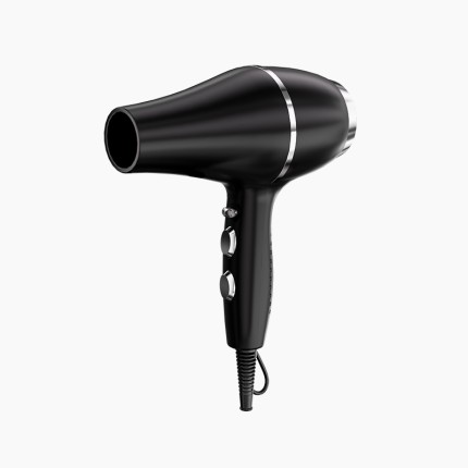 Low noise AC high power hair dryer