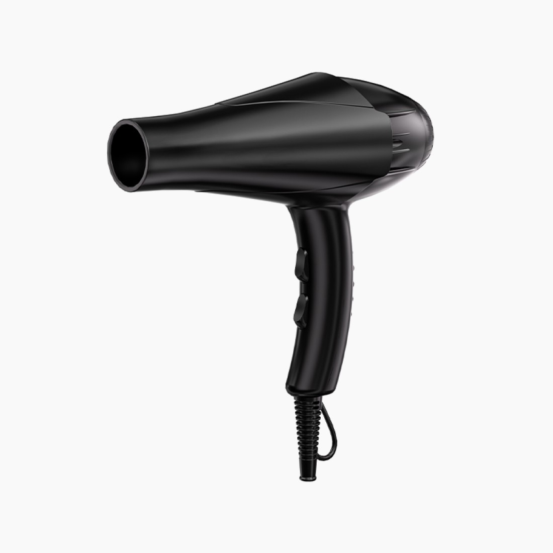 AC motor ion hair dryer