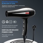 Professional hair care fast drying hair dryer