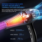 Professional hair care fast drying hair dryer