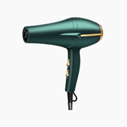 Blue light negative ion portable hair dryer