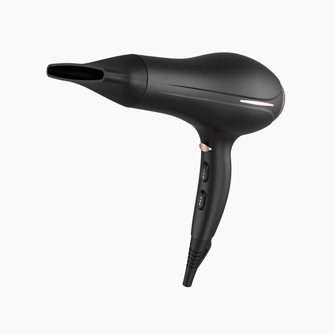 Folding quick-drying negative ion salon hair dryer