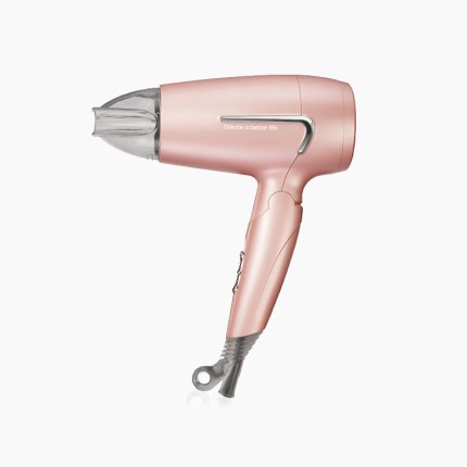 Portable foldable concentrator hair dryer