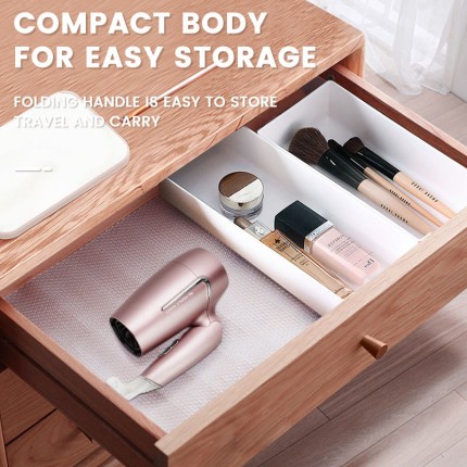Portable foldable concentrator hair dryer