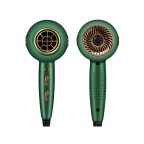 High-power foldable bladeless hair dryer