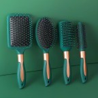 Green Soft Air Cushion Massage Comb