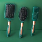 Green Soft Air Cushion Massage Comb
