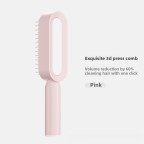 Automatic self-cleaning brush for easy cleaning