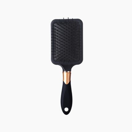 Black Comb Smooth Detangling Hair Brush