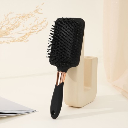 Black Comb Smooth Detangling Hair Brush