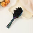 Color electroplating silk massage comb