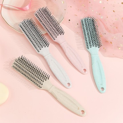 Environmentally friendly breathable hair massage comb