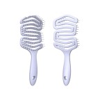 Candy-colored long-handled hollow mosquito repellent comb