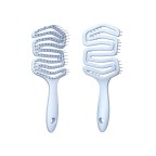 Candy-colored long-handled hollow mosquito repellent comb