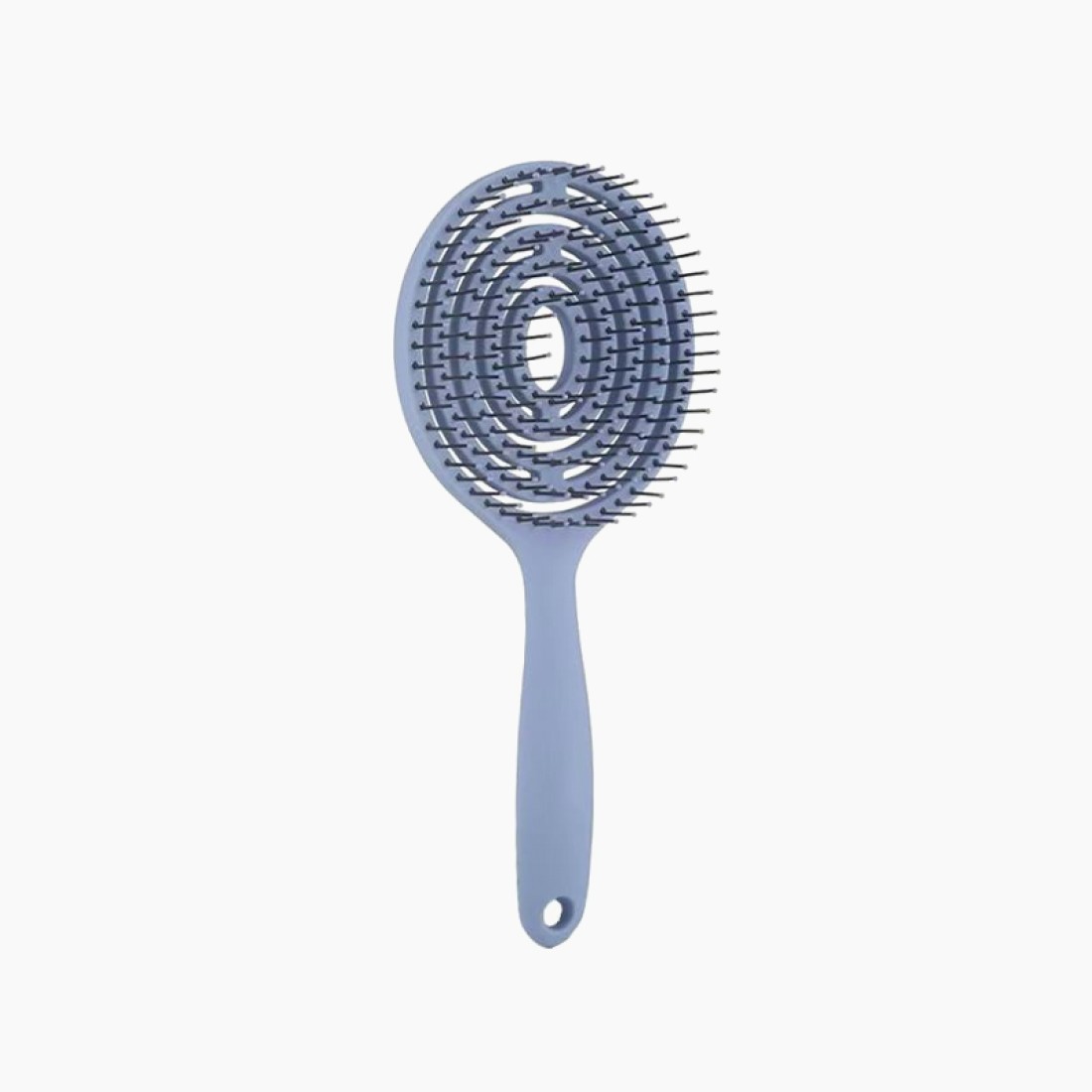 Fluffy styling hollow comb for wet and dry use