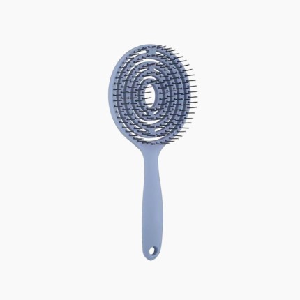 Fluffy styling hollow comb for wet and dry use