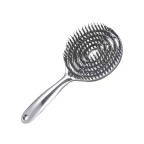 Large arc-shaped hollow hair comb