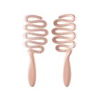 Air-dry wet and dual-use fluffy massage comb