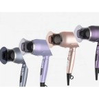 Professional portable hair dryer with foldable handle