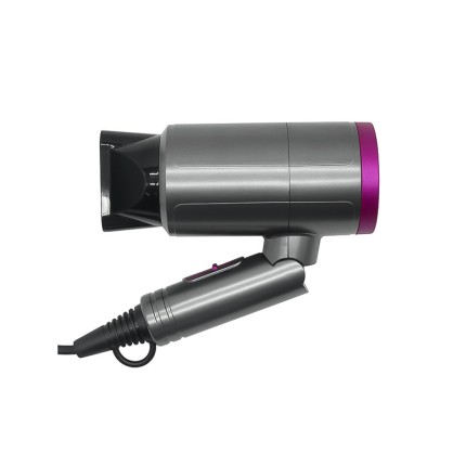 Foldable handle travel hair dryer