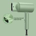 High-speed foldable negative ion hair dryer