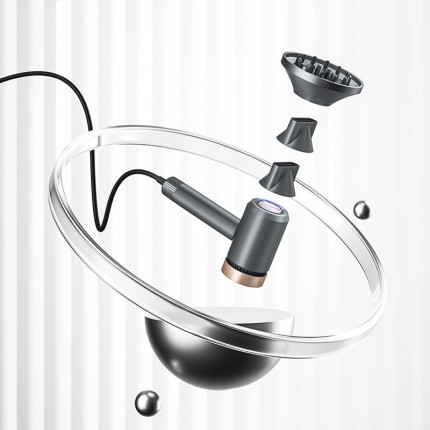 Intelligent negative ion high-speed household hair dryer