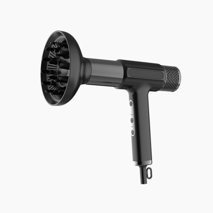 Smart display high-speed portable hair dryer