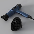 Smart display high-speed portable hair dryer