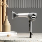 Temperature controlled negative ion high-speed hair dryer