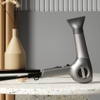 Temperature controlled negative ion high-speed hair dryer