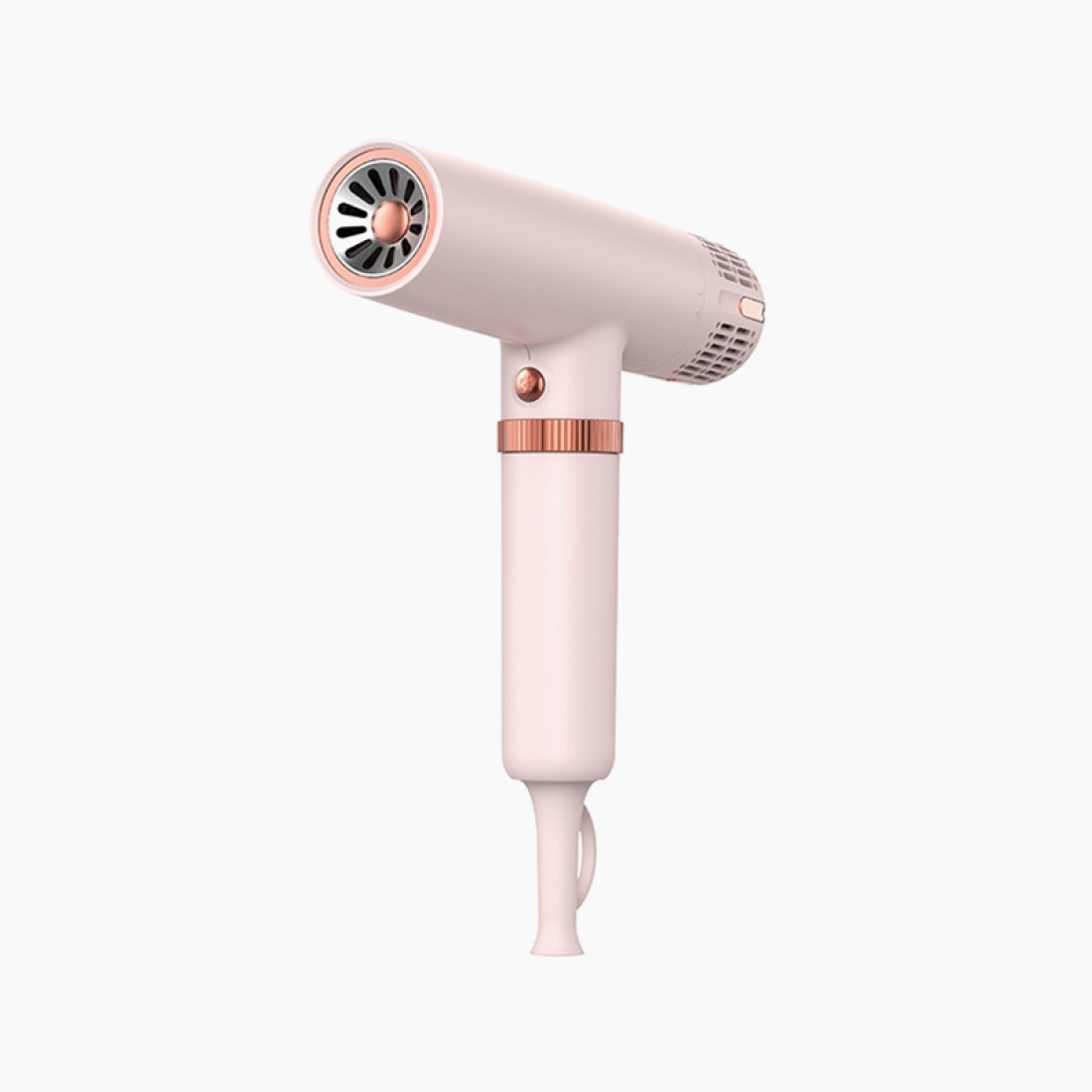 Pink multi-functional high-speed professional hair dryer