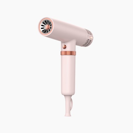 Pink multi-functional high-speed professional hair dryer
