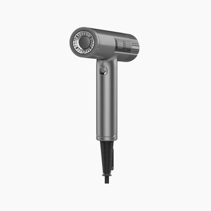 Portable high-speed negative ion hair dryer