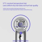 Portable high-speed negative ion hair dryer