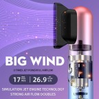 Mini portable travel negative ion hair dryer