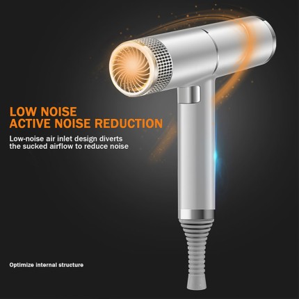 Professional hot and cold negative ion hair dryer
