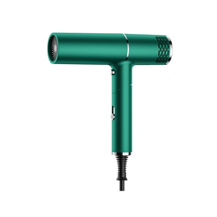 Folding negative ion hair dryer