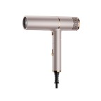 Folding negative ion hair dryer