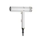 Folding negative ion hair dryer