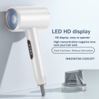 Blue light negative ion portable professional hair dryer