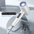 Blue light negative ion portable professional hair dryer