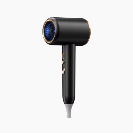 High-power blue light negative ion ultra-quiet hair dryer