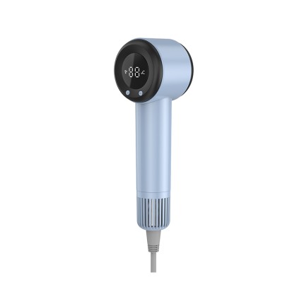 Portable bladeless negative ion hair dryer