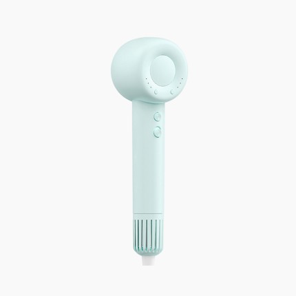 Low noise portable ion hair dryer