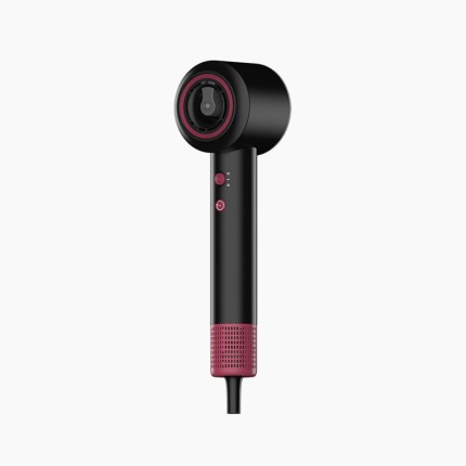 Low noise negative ion high speed hair dryer
