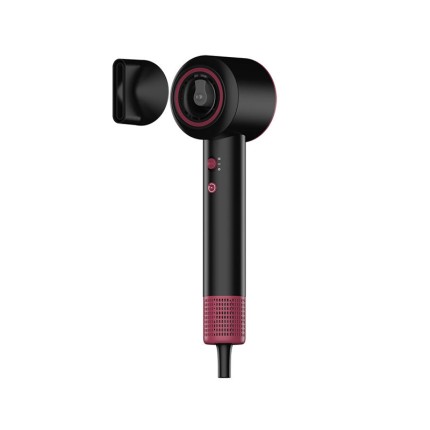 Low noise negative ion high speed hair dryer