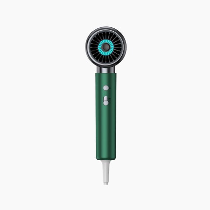 Temperature controlled negative ion hair dryer