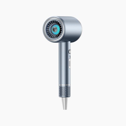 Quiet and damage-free hair dryer