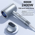 Quiet and damage-free hair dryer